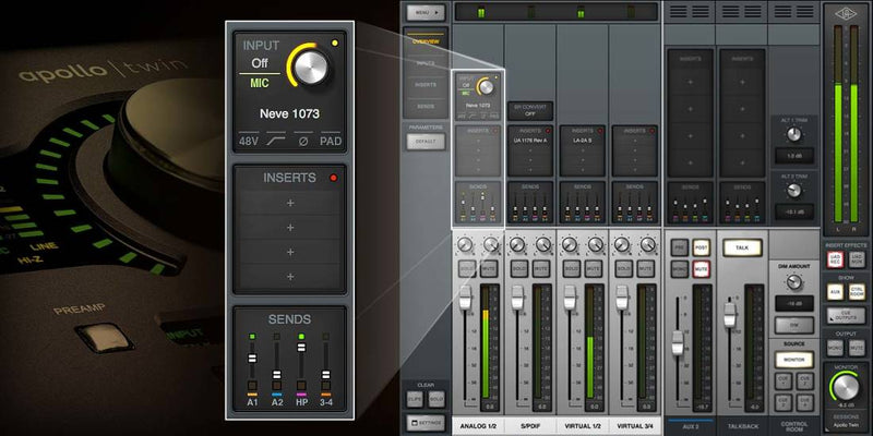 Load image into gallery viewer, Apollo Twin MkII audio interface with UAD-2 DUO processor