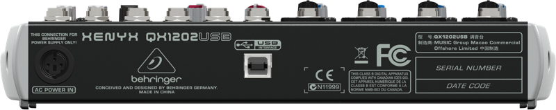 Load image into gallery viewer, 12 inputs 2 buses BUS mixer with USB audio interface and Multi-FX processor