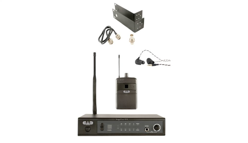 Load image into gallery viewer, UHF wireless in-ear monitoring system