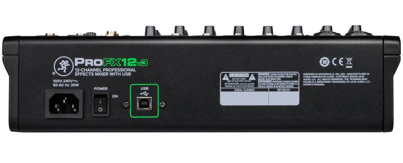 Load image into gallery viewer, ProFX12v3 Professional 12-Channel Effects Mixer with USB