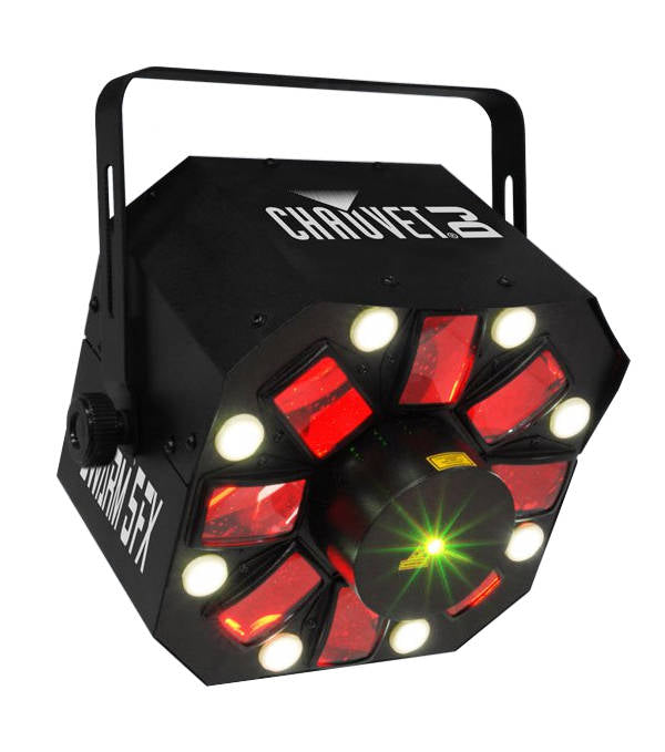 Load image into gallery viewer, Swarm 5 FX 3-in-1 LED/Laser Fixture