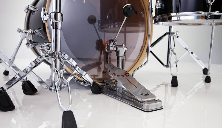 Load image into gallery viewer, Export Series 5-Piece Drum Set with Hardware and Cymbals - Smokey Chrome