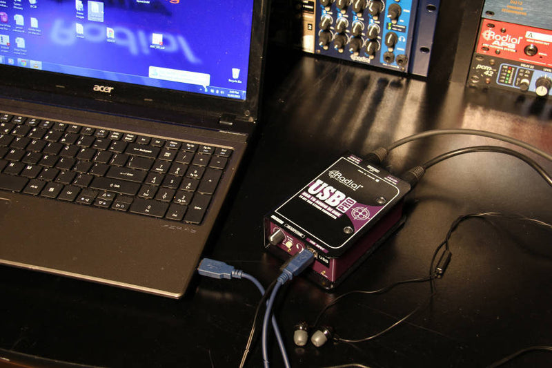 Load image into gallery viewer, Boîte directe "USB-Pro" stéréo