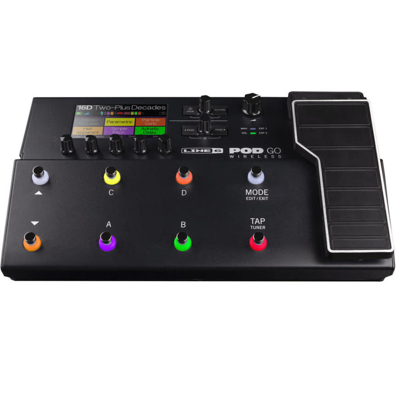 Load image into gallery viewer, LINE 6 / POD GO WL / multi effects pedalboard for electric guitar with wireless system included