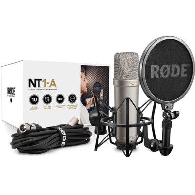 Load image into gallery viewer, RODE / NT1A PACKAGE / Large diaphragm condenser microphone and assembly