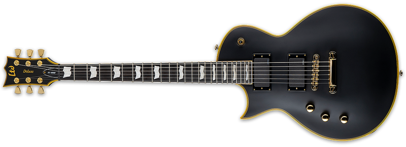 Chargez l'image dans la visionneuse de la galerie, Guitare électrique EC-1000 VB pour gaucher -Vintage Noir