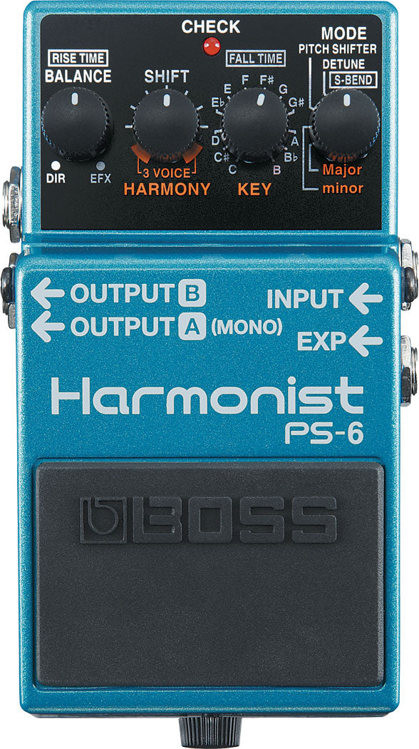 BOSS / PS-6 / Harmonist Guitar Pedal – Drummond Musique