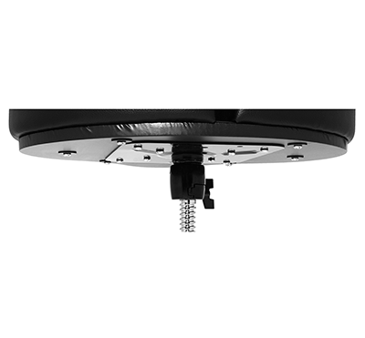 Load image into gallery viewer, AHEAD / SPG-R3 / drum bench with red “spanal-G” series seat with 3-legged base