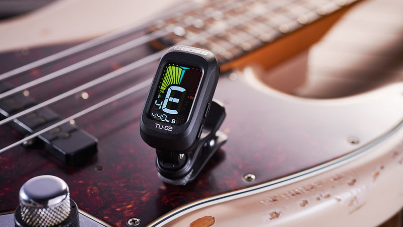 Chargez l'image dans la visionneuse de la galerie, Accordeur à pince compact et précis avec affichage couleur à haut contraste