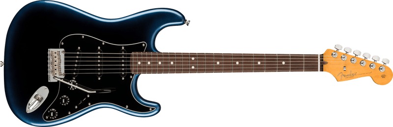 Load image into gallery viewer, &quot;AMERICAN PROFESSIONAL II STRATOCASTER®&quot; electric guitar, Rosewood fingerboard, &quot;Dark Night&quot; with Deluxe molded case
