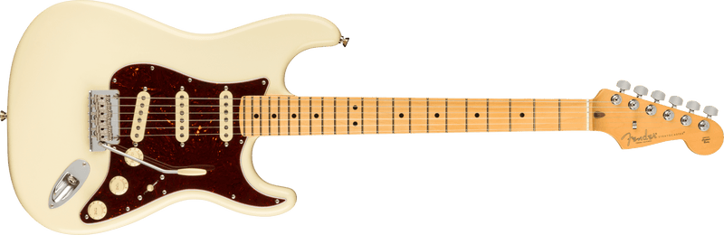 Load image into gallery viewer, Electric guitar, &quot;AMERICAN PROFESSIONAL II STRATOCASTER®&quot;, Maple fingerboard, &quot;Olympic White&quot; with Deluxe molded case
