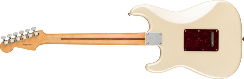 Load image into gallery viewer, Electric guitar, &quot;Player Plus Stratocaster&quot; maple fingerboard - &quot;Olympic Pearl&quot;, Deluxe soft case
