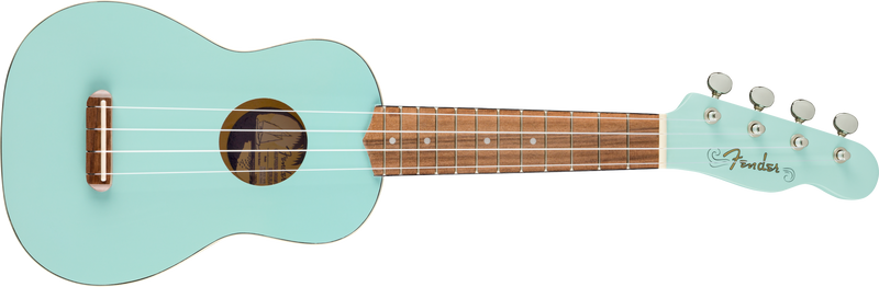 Load image into gallery viewer, FENDER / 097-1610-504 / Venice-Daphne Blue Soprano Ukulele
