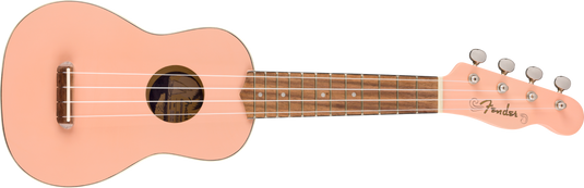 FENDER / 097-1610-556 / Venice Soprano Ukulele, Walnut Fingerboard-Shell Pink