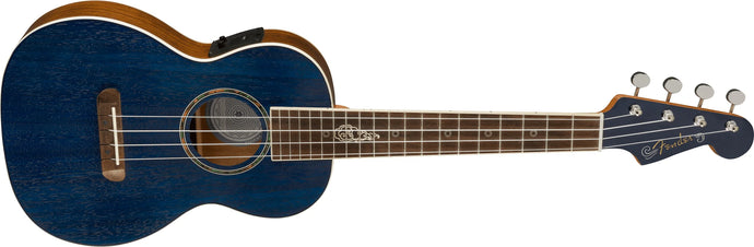 FENDER / 097-1752-127 / Dhani Harrison-Sapphire Blue Ukulele with Soft Case 