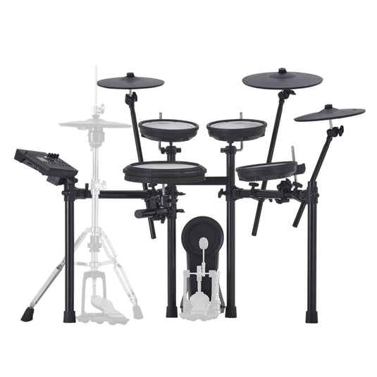 ROLAND / TD-17KVX2S-COM / Five-piece electronic drum kit with two crashes, rides and hi-hats that mounts on an acoustic stand