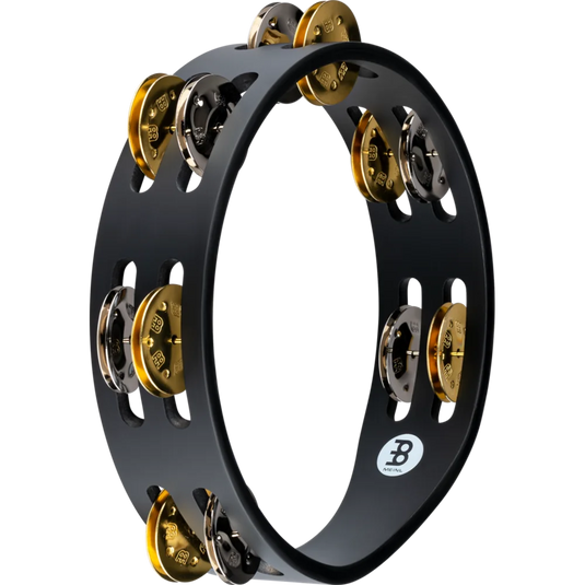 Tambourin compact en bois de 8 pouces
