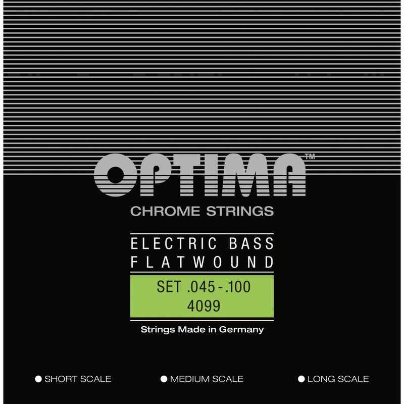 Load image into gallery viewer, 4-String Bass Strings 45-100 &quot;Flatwound Chrome&quot;
