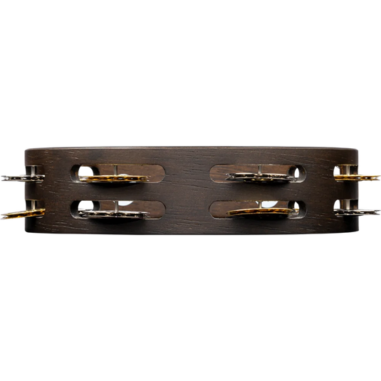 Tambourin compact en bois de 8 pouces