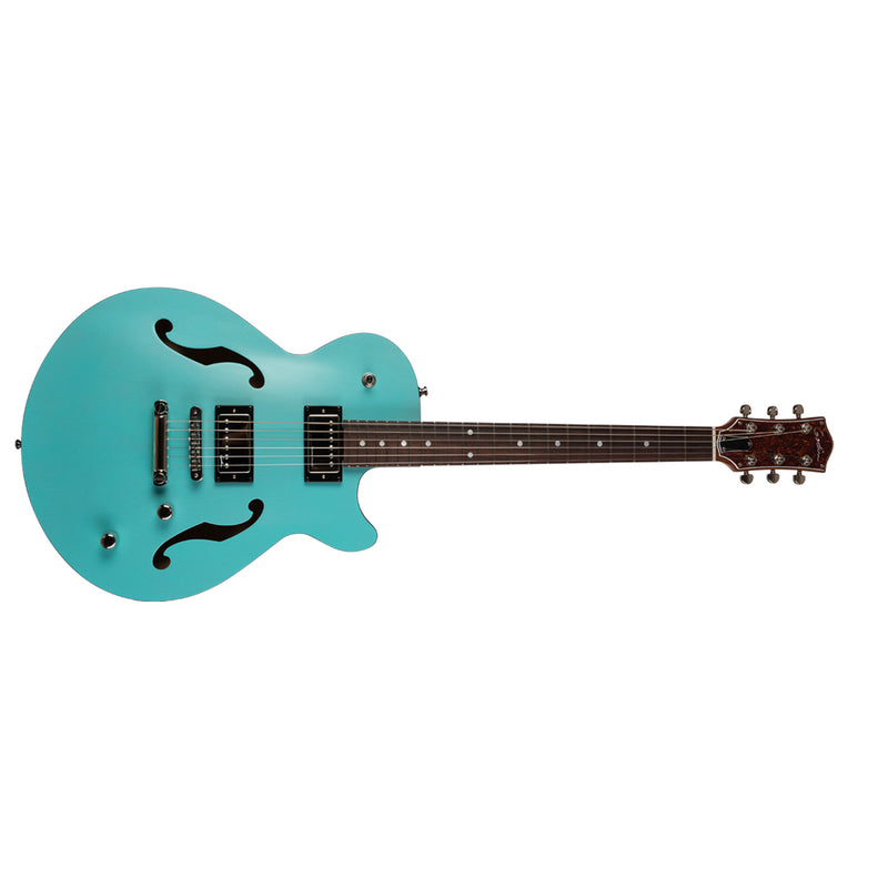 Load image into gallery viewer, Electric guitar, &quot;Montreal Premiere HT Laguna Blue&quot; with soft case
