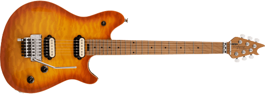 WOLFGANG® SPECIAL QM electric guitar, Roasted maple fingerboard, SOLAR color