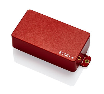 81X Rouge, humbucker céramique/acier avec préampli série X rouge