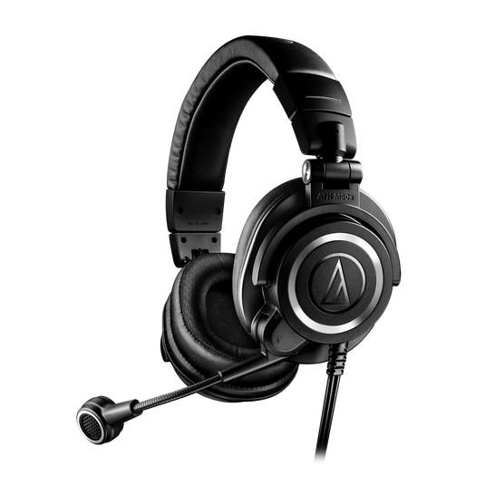 Headphones with XLR and 1/4 (1/8) microphone