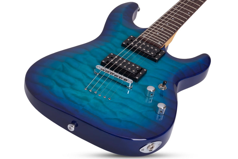 Chargez l&#39;image dans la visionneuse de la galerie, Guitare électrique C-6 Plus OBB-&quot;Ocean Burst Blue&quot;
