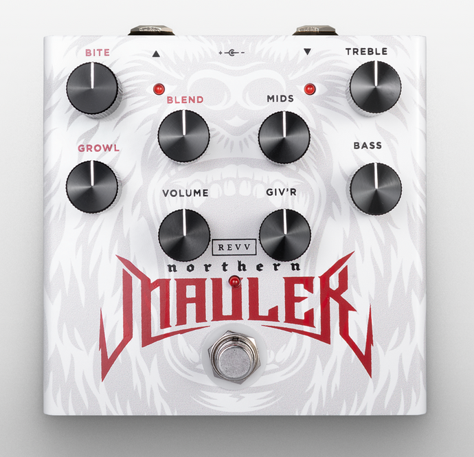 REVV / NORTHERN MAULER / Distortion 2 in 1, Glenn Fricker Signature Series Pedal