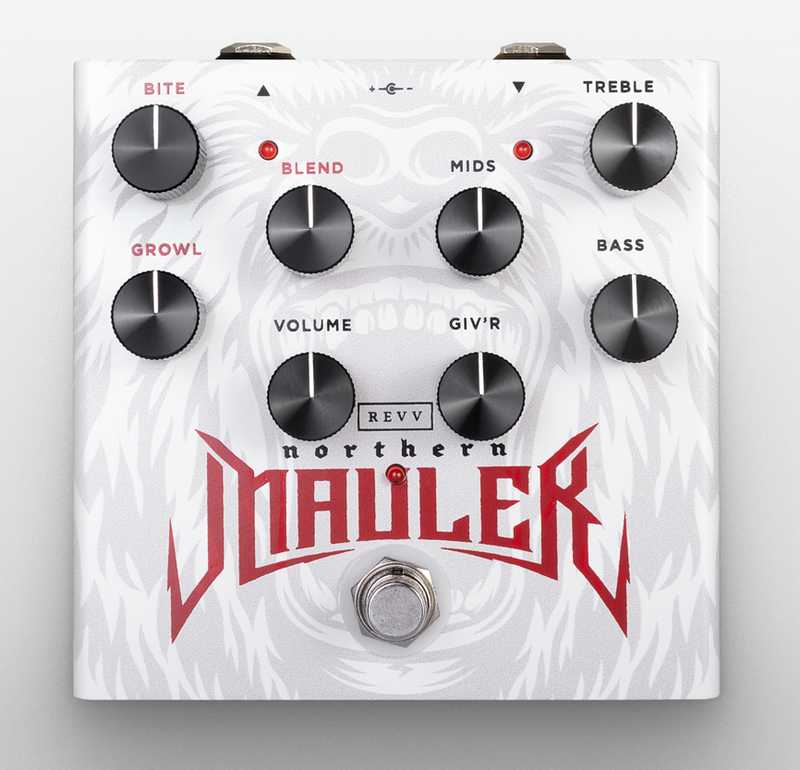 Load image into gallery viewer, REVV / NORTHERN MAULER / Distortion 2 in 1, Glenn Fricker Signature Series Pedal
