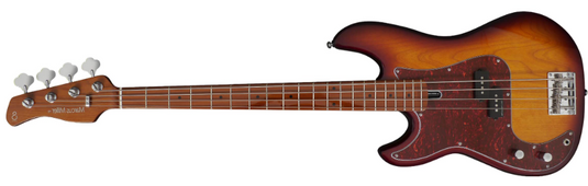 Left-handed 4-string electric bass 