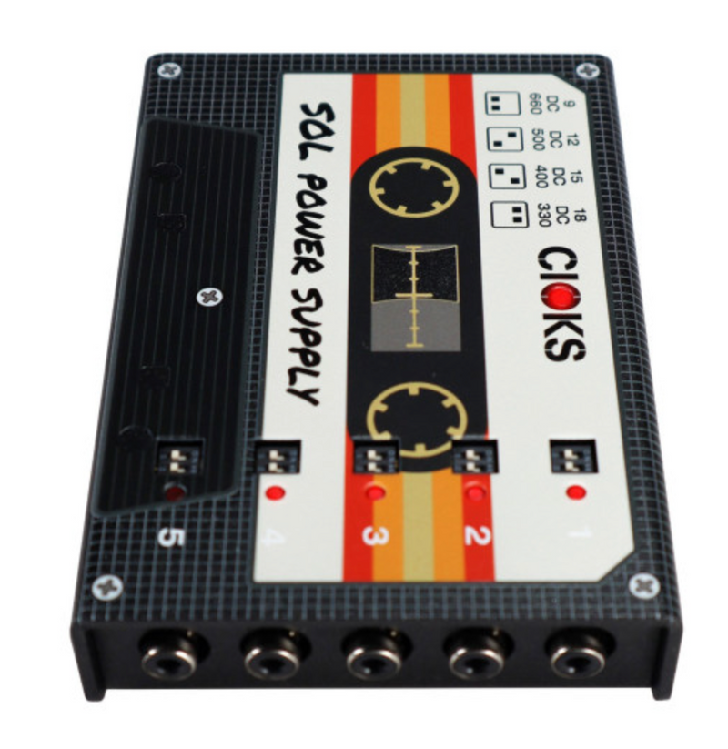 Load image into gallery viewer, Alimentation isolée à 5 sorties "SOL" édition cassette
