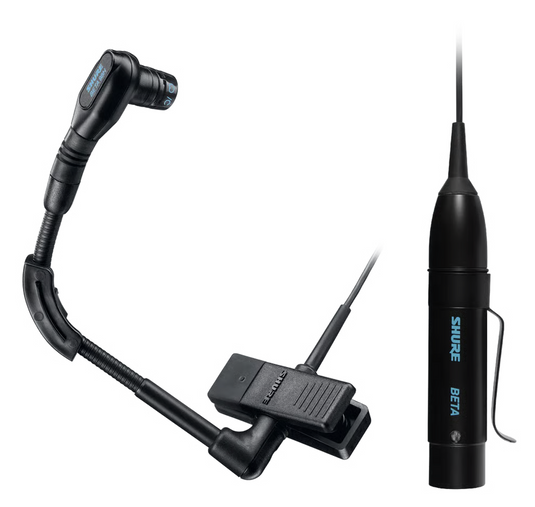 Microphone à condensateur avec pince