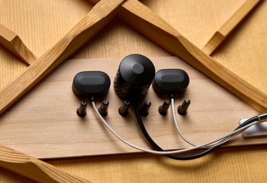 Guitare acoustique-électrique AEG-1 avec étui souple (épinette de Sitka, fini Sunburst)