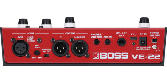 BOSS / VE-22 / vocal effects processor and looper harmony generator