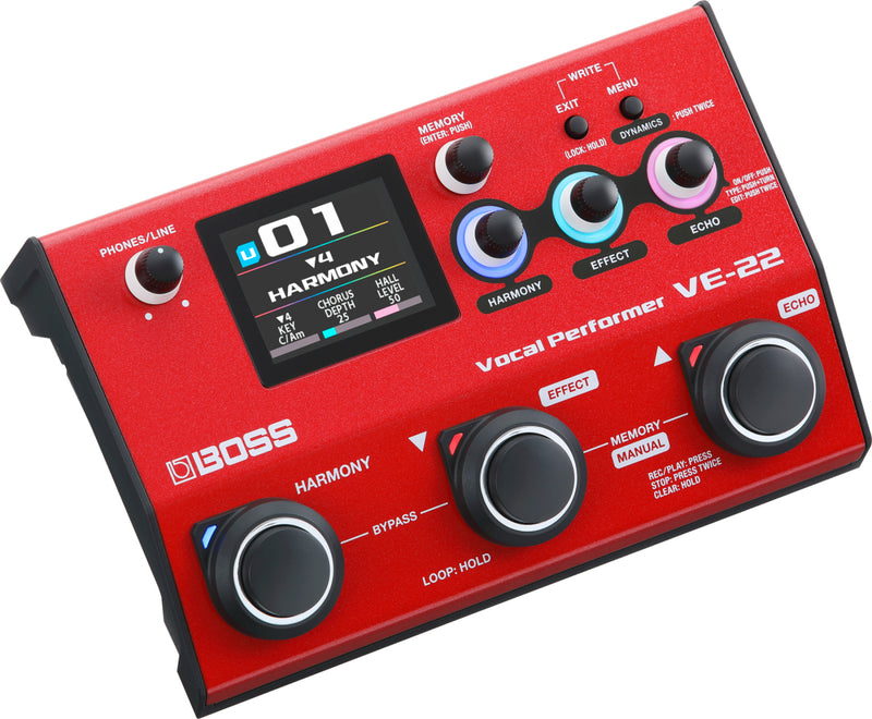 Load image into gallery viewer, BOSS / VE-22 / vocal effects processor and looper harmony generator
