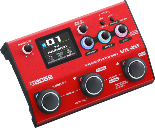 BOSS / VE-22 / vocal effects processor and looper harmony generator