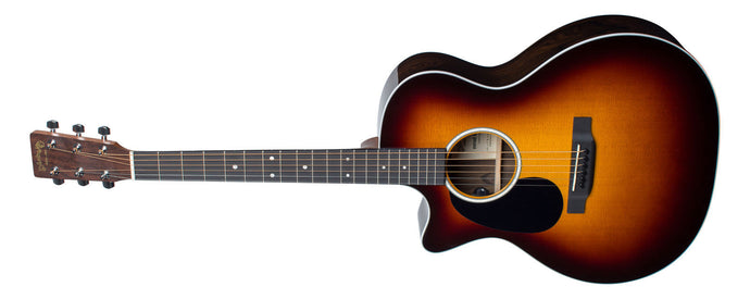 Guitare acoustique de la série Road, 11GPC13ELBURST-01 avec étui souple Martin