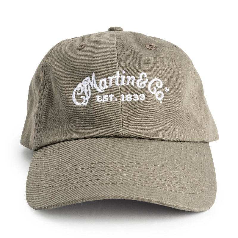 Load image into gallery viewer, CF MARTIN &amp; CO / 18NH0062 / Olive color cap with White Martin Logo
