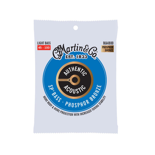 Light acoustic bass strings (4 strings) 45-100