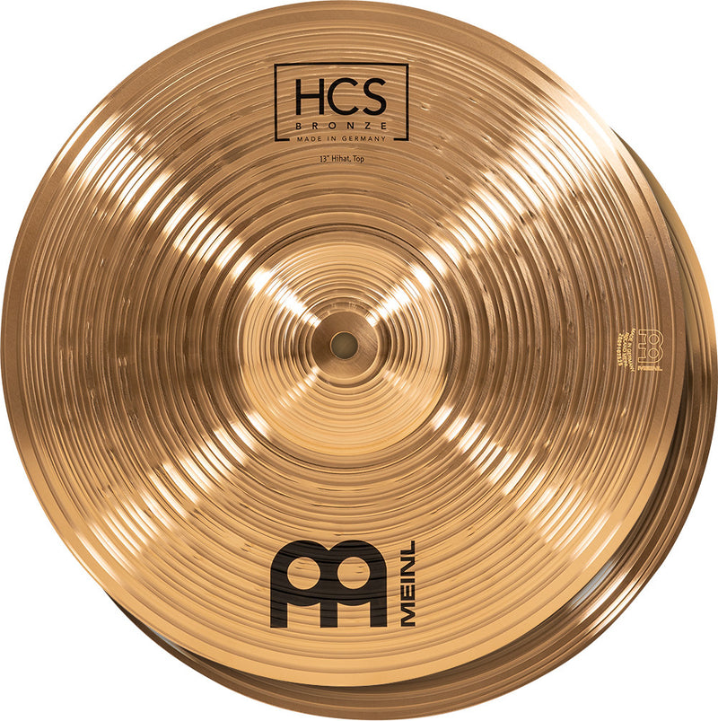 Load image into gallery viewer, MEINL CYMBALS / HCSB13H / HCS Bronze 13&quot; Hihat
