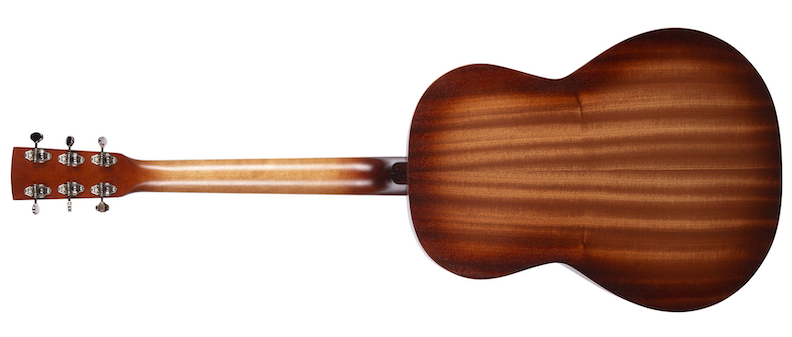 Load image into gallery viewer, Guitare électro-acoustique folk &quot;Mahogany Folk Rustic Burst A/E&quot;
