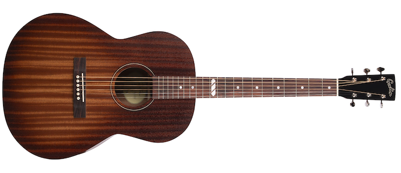 Load image into gallery viewer, Guitare électro-acoustique folk &quot;Mahogany Folk Rustic Burst A/E&quot;
