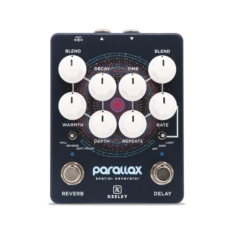 Load image into gallery viewer, KEELEY / PARALLAX / Limited Edition Space Generator Pedal - with Reverb and Delay
