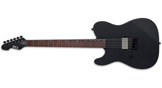 Guitare électrique gauchère TE-201- Noir Satiné