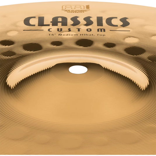 MEINL CYMBALS / CC14MH-B / Meinl 14" Classics Custom Brillant Medium Hihat