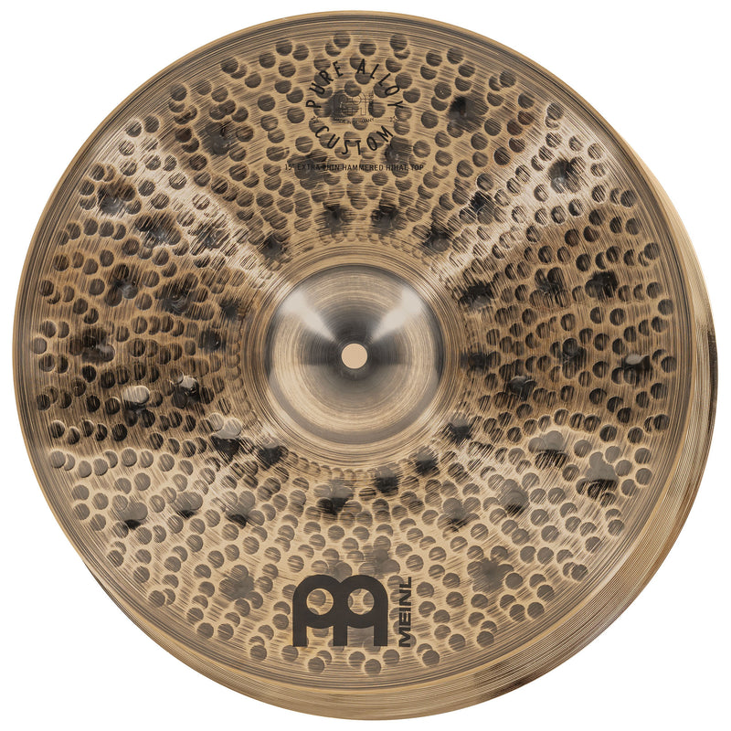 Load image into gallery viewer, MEINL CYMBALS / PAC15ETHH / 15” Extra fine hammered hi-hat
