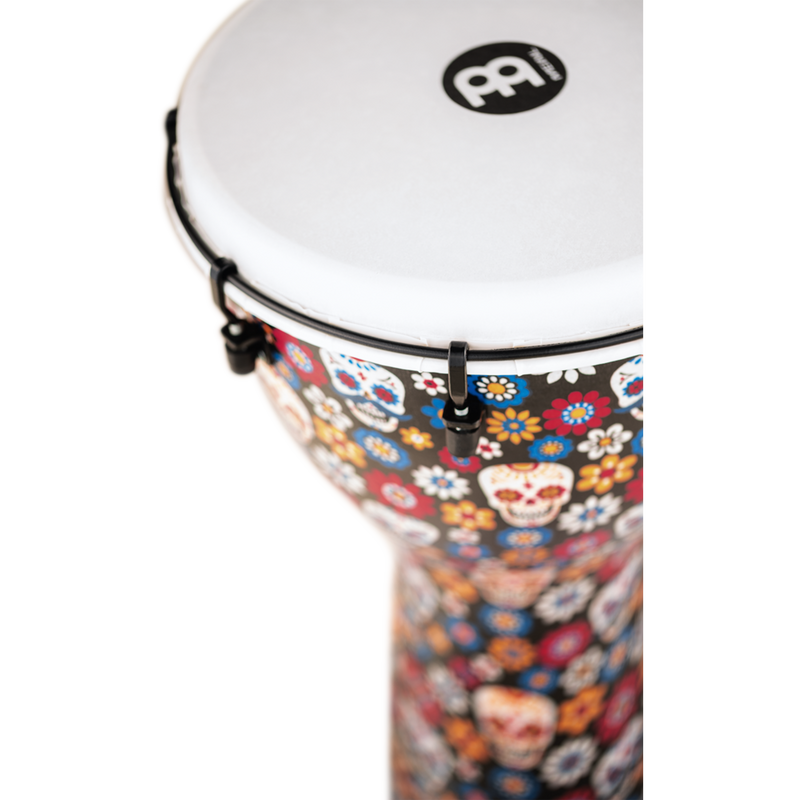 Load image into gallery viewer, MEINL PERCUSSION / ADJ12-DA / 12&quot; Alpine Series Djembe, Synthetic head, Day of the Dead
