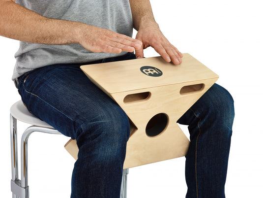 MEINL PERCUSSION / HTOPCAJ3NT / HYBRID SLAPTOP CAJON, Comfortable and unique X design