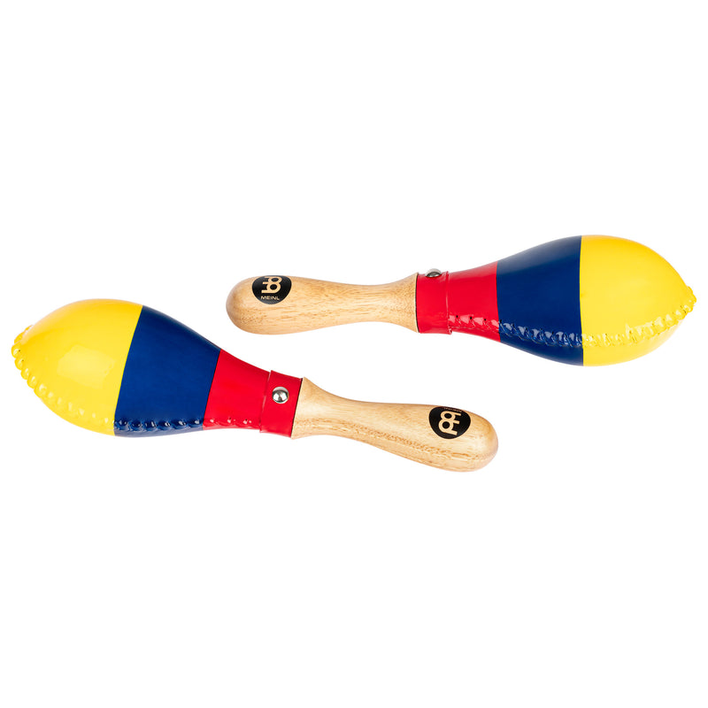 Load image into gallery viewer, MEINL PERCUSSION / MSM3CO / MARACAS, color of the Colombian flag
